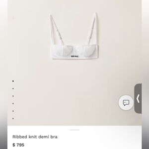 Miu Miu bralette